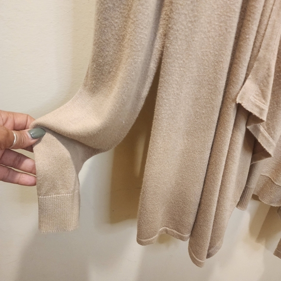 MICHAEL by Michael Kors Beige Open Front Cardigan Size S - Picture 5 of 8